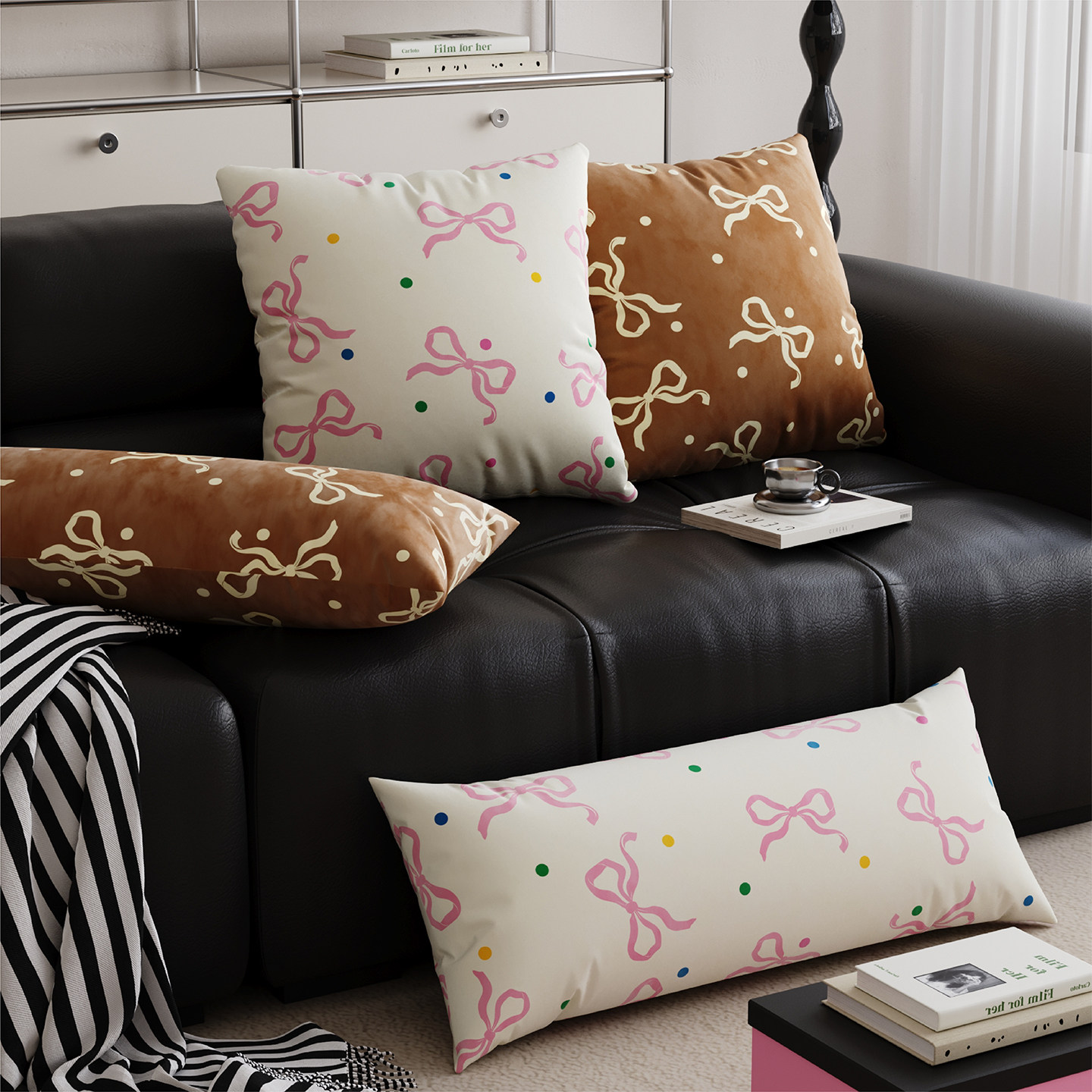 法式复古ins风抱枕套沙发腰靠枕