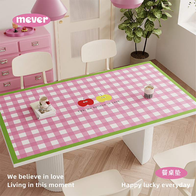 多巴胺可定制防水防油皮革桌垫