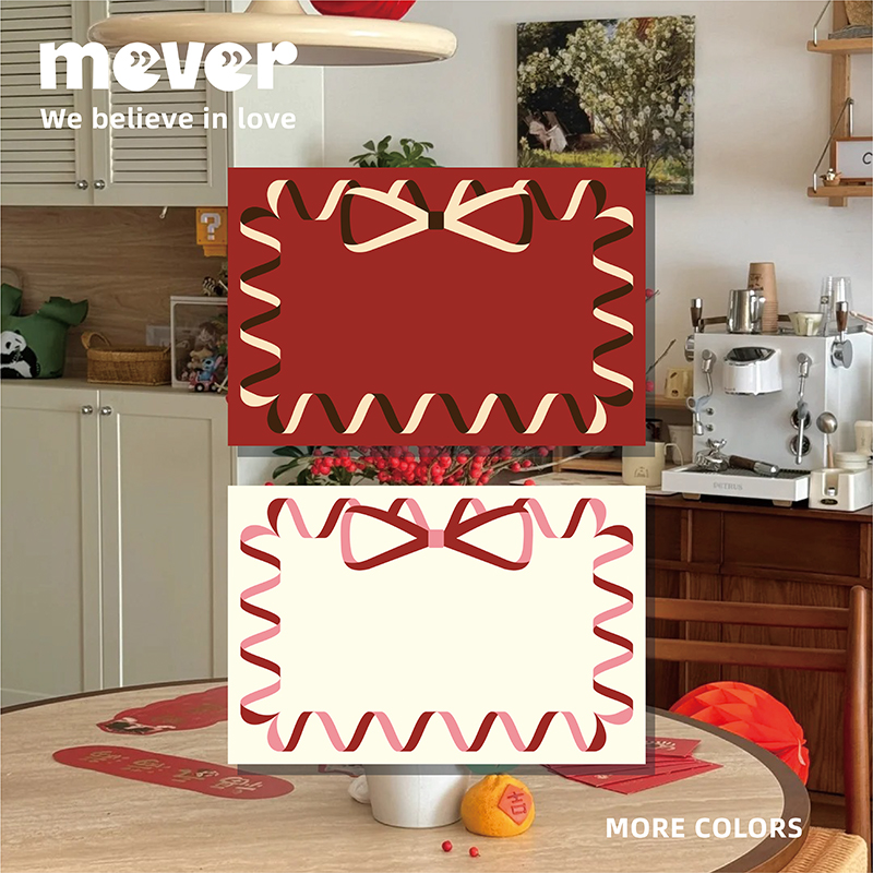 蝴蝶结入户门地垫新年节日氛围感