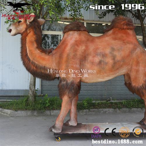 仿真动物生产厂家恐龙模型厂家仿真骆驼动物景区