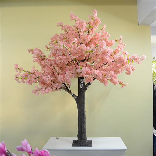 仿真樱花树桃花树樱花枝婚庆花排酒店餐厅装饰仿真大树假樱花树