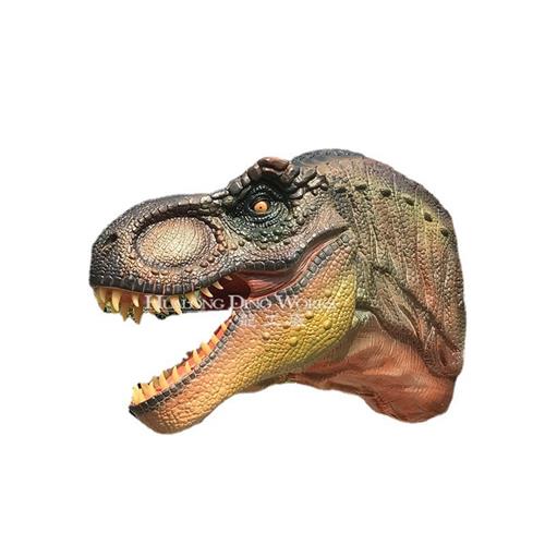 仿真霸王龙头机械电动模型摆件参观展览品大型恐龙生产厂家制作