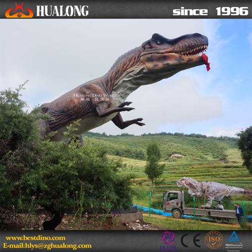 仿真霸王龙电动机械硅胶模型仿真动物制作厂家专业生产年制造.