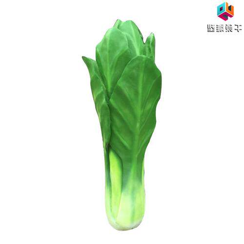 现货玻璃钢蔬菜雕塑仿真小油菜青菜农场户外园林景观装饰雕塑摆件