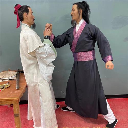 水浒传蜡像场景复原蜡像