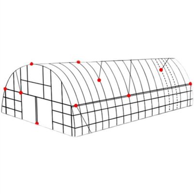 推荐新品创业。c大棚钢管骨架连接管菜地暖棚加固温棚环保羊圈温