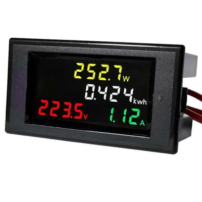 网红AC80~300V 100A LED Digital Voltmeter Ammeter Power Energ