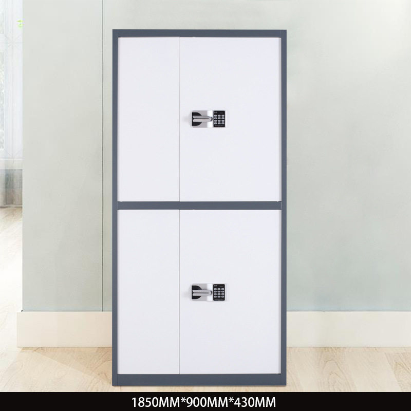 广西加厚保密柜电子密码文件柜铁皮柜财务凭证资料柜档案柜套色
