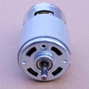 775单滚珠圆轴电机 低速大扭矩散热风扇 12-36V 直流电钻马达