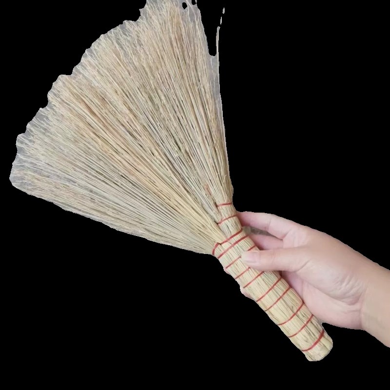 老式床刷扫炕小笤帚无静r电不卷毛车床案板高粱小扫把金丝硬毛缝