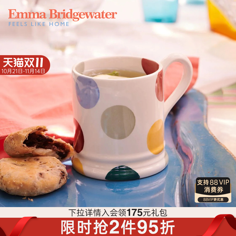 emma大波点中号马克杯