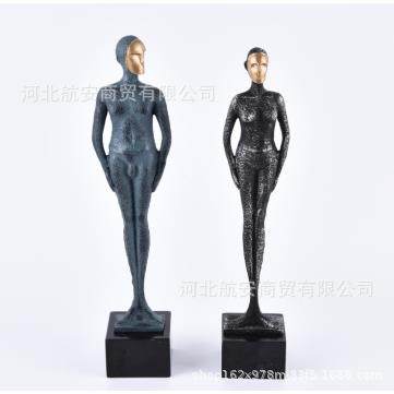 现代简约创意铸铁人物摆件样板房售楼处桌面电视柜人物软装饰品,畜牧/养殖物资,畜牧/养殖器械,淘宝优惠券,粉丝福利购,淘宝优惠卷