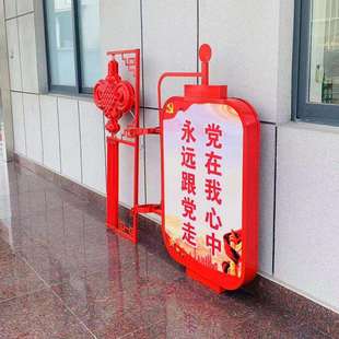 悬挂中国结灯笼灯杆灯箱广告牌镀锌圆形电线杆道旗灯悬挂式招牌