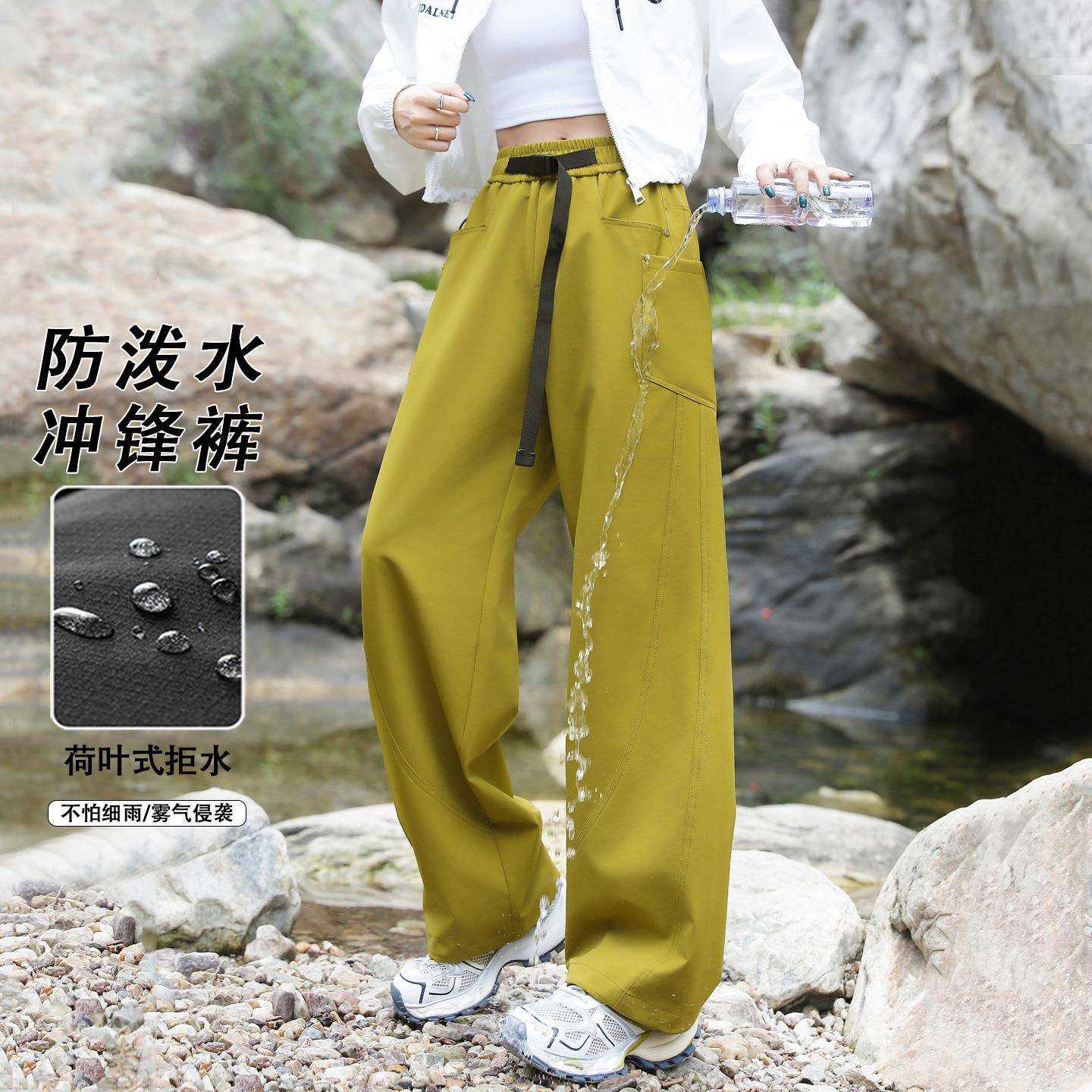 软壳登山裤男女防水冲锋裤三合一秋冬哈尔滨雪乡防寒加绒保暖滑雪