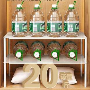 可伸缩衣柜分层隔板衣橱抽拉收纳置物架隔断分割格挡层板衣服改造