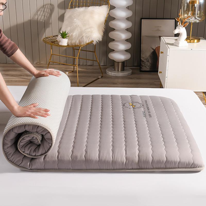 加厚可折叠防滑床垫宿舍抗菌大豆纤维床垫榻榻米软垫子可裸睡床褥