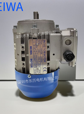 MEIWA立式电机INDUCTION MOTOR YS6334 0.25KW三相异步马达MOTOR