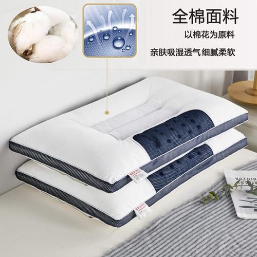 一对装家用决明子荞麦皮薰衣草枕头助神安眠防螨虫护颈椎枕芯单人