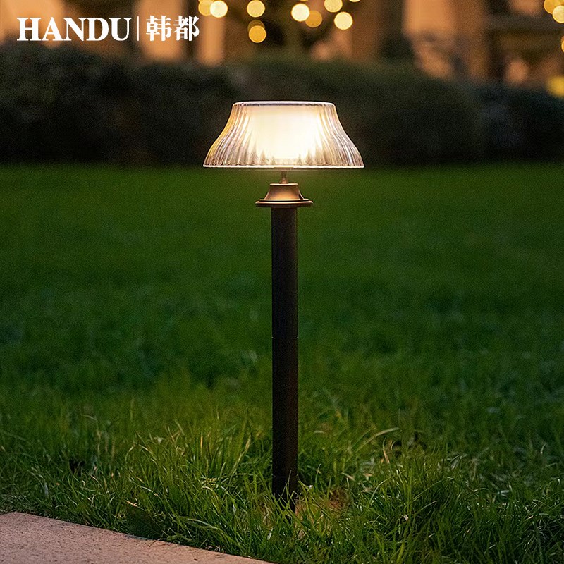 户外草坪灯太阳能地插灯别墅院子草地灯庭院O造景布置花园景观灯