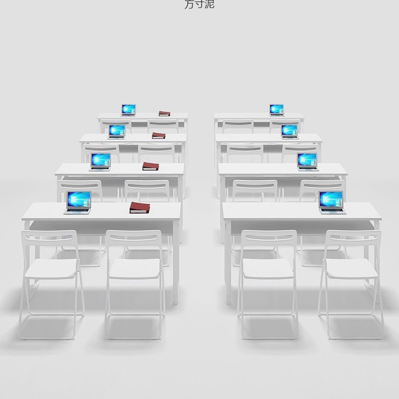 培训桌长条桌简约长方形会议桌学生课桌培训台美甲桌双人办公桌椅