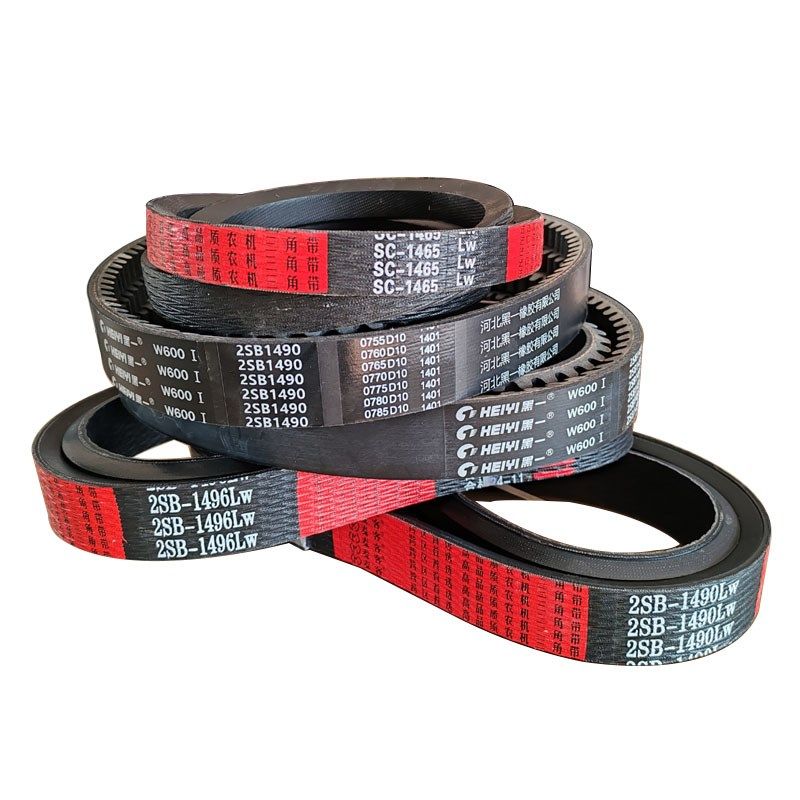 沃得锐龙收割机配件三角带割台皮带SC1465割取皮带2SB14902SB1496
