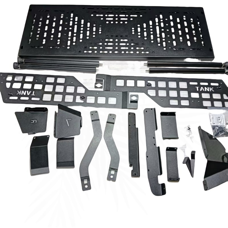 坦克400后备箱储物架左右收纳框尾箱空L间拓展行李架置物框加装
