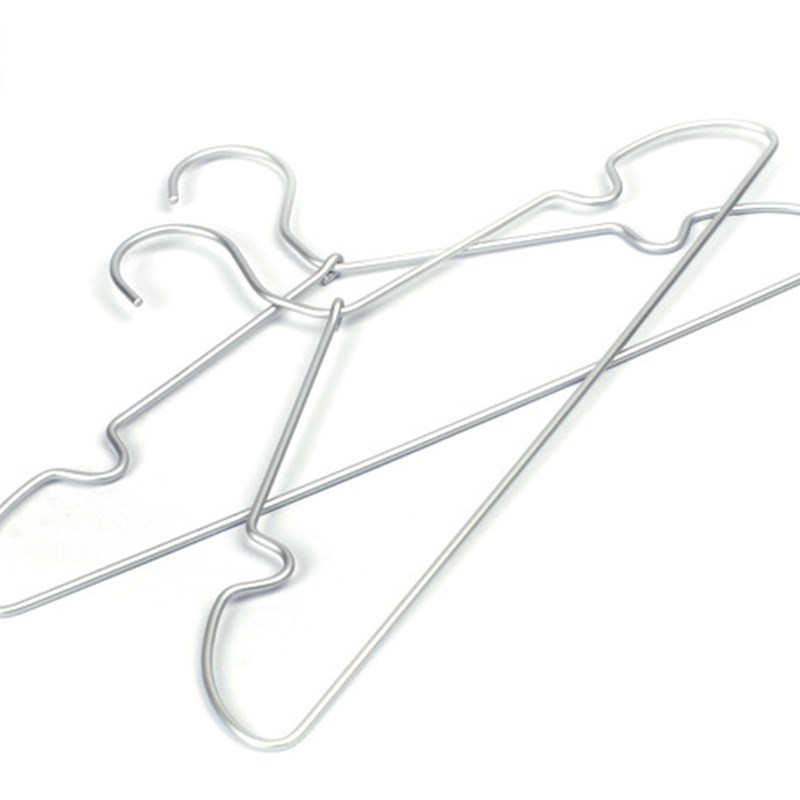 家用加厚太空铝简约衣架子学生防滑无痕铝晾衣撑衣架ins风撑子