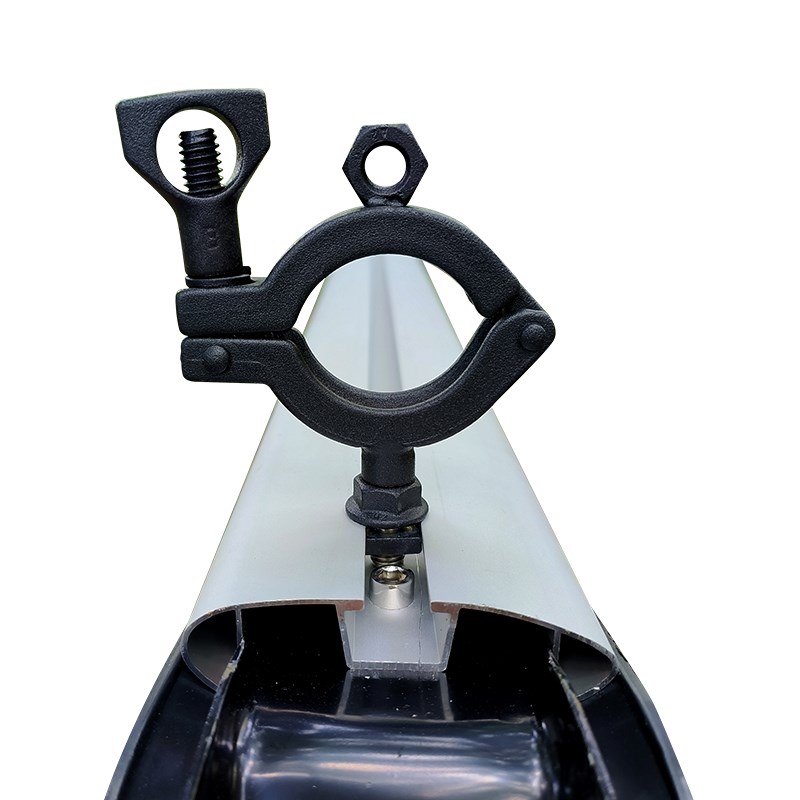 车顶平台工兵铲固定支架 行李架横杆卡槽铁锹不锈钢管夹卡扣配件