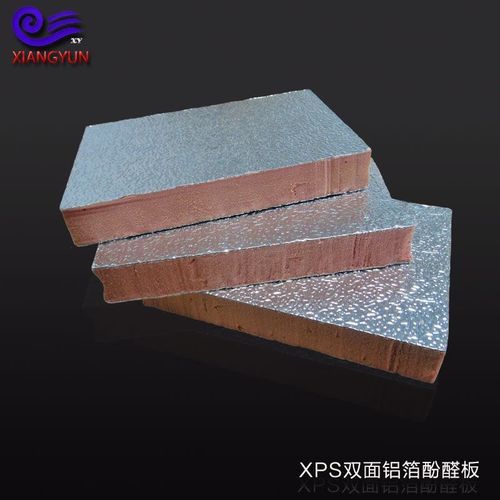 隔热板保温板阻燃双面铝箔酚醛板保温复合板中央空调风管板铝箔板