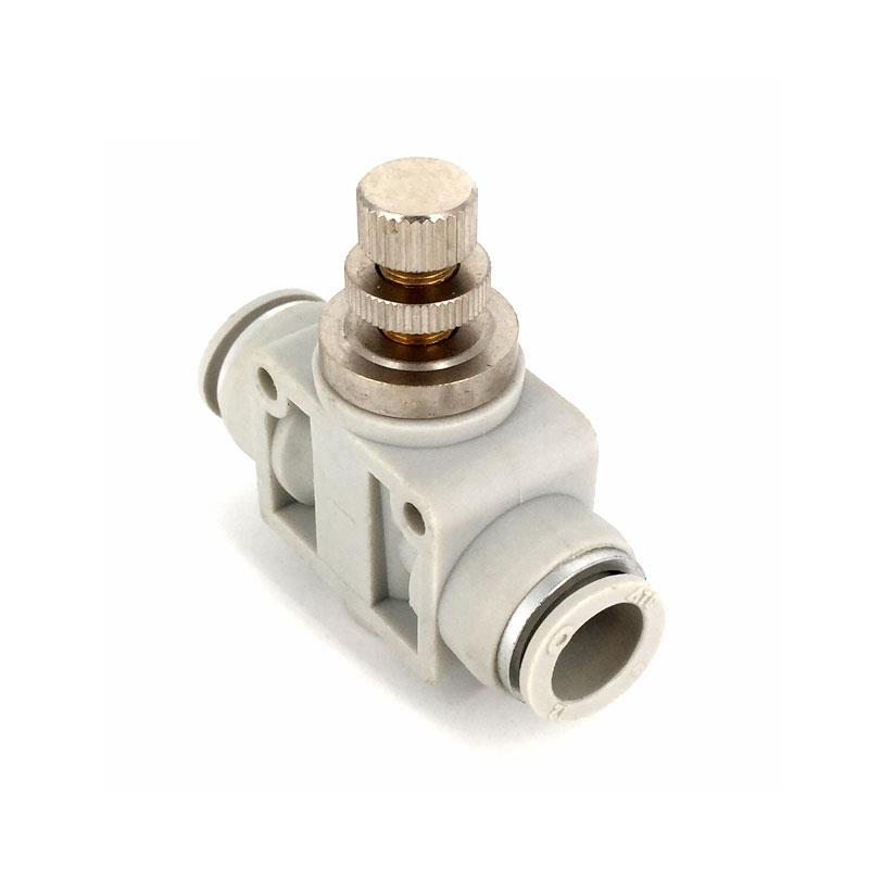 亚德客型管道阀PSA/ASA4 6 8 10 12 16 快插气管接头调节阀节流阀