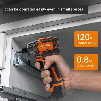 16.8V无刷冲击驱动器160N高扭矩三速可调电钻Dci16160