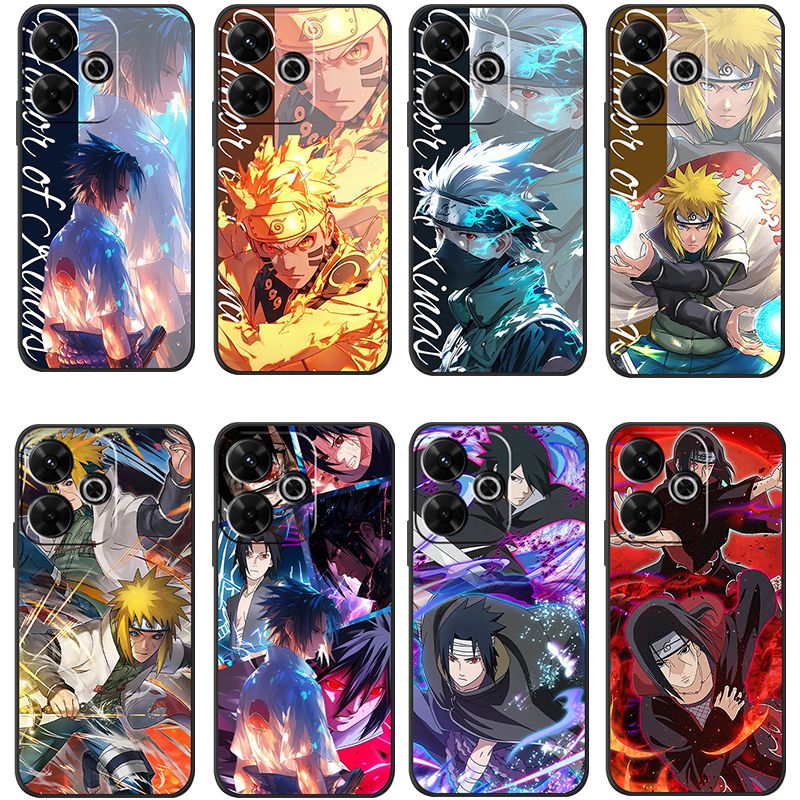 适用红米note13R手机壳火影忍者鼬新款RedmiNote13R硅胶全包防摔软壳