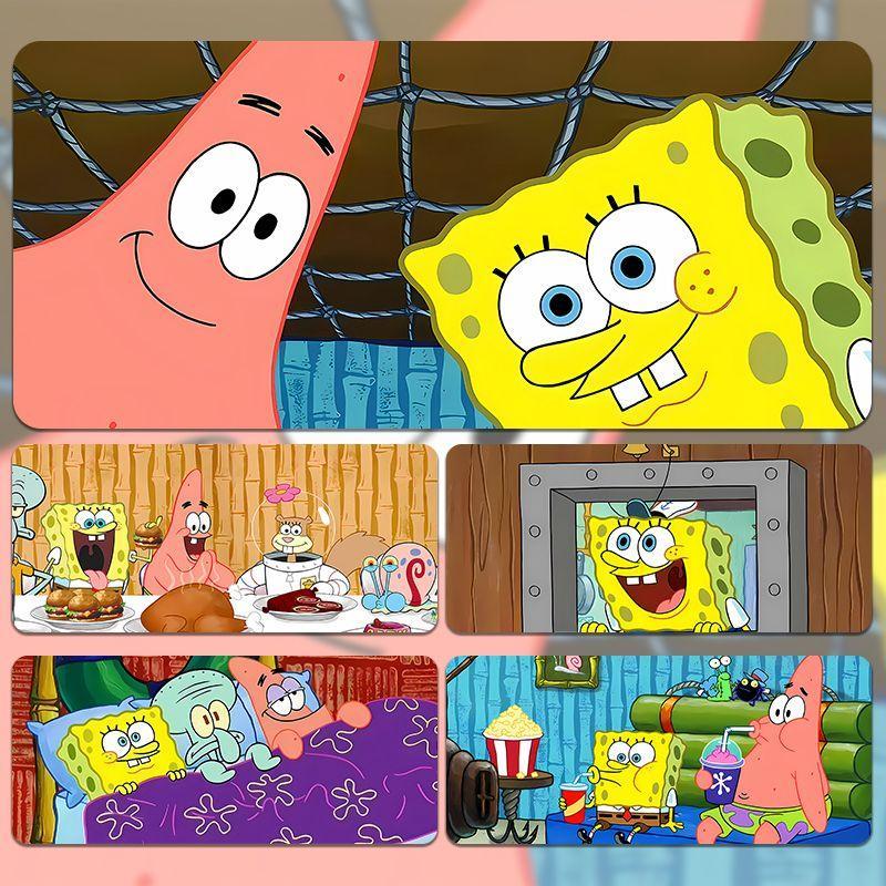 海绵宝派大星鼠标垫超号动