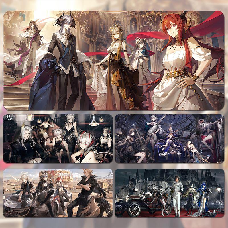 明日方舟鼠标垫超大游戏周边定制电脑护腕键盘垫电竞二次元桌面垫