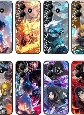 适用小米适用红米Note14手机壳火影忍者新款RedmiNote14硅胶全包防摔软壳