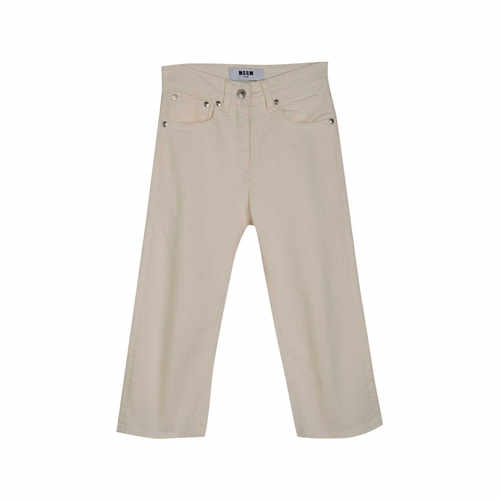 常规夏季贴身全棉直筒牛仔裤