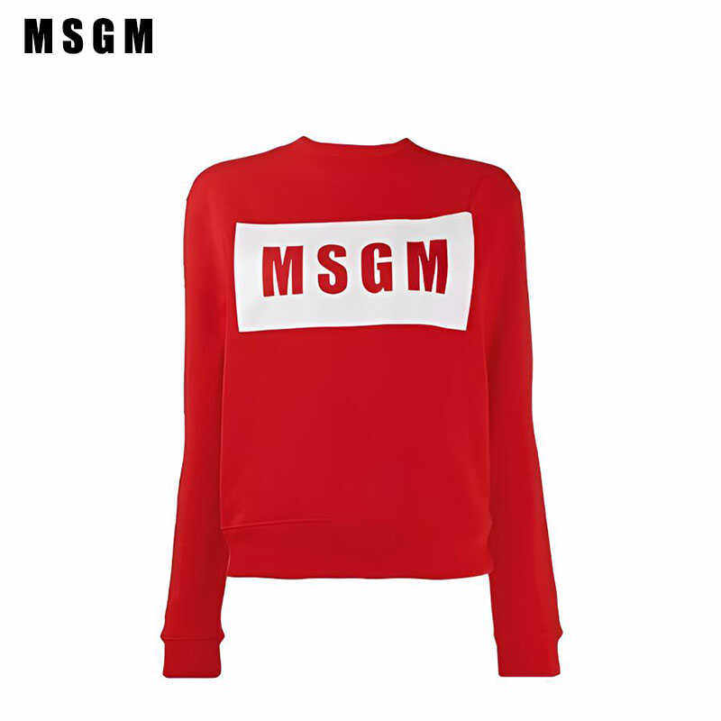 圆领情侣上衣MSGM男女同款