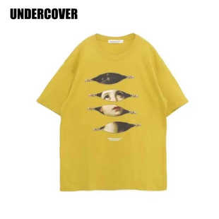 UNDERCOVER人物图案圆领套头短袖 T恤