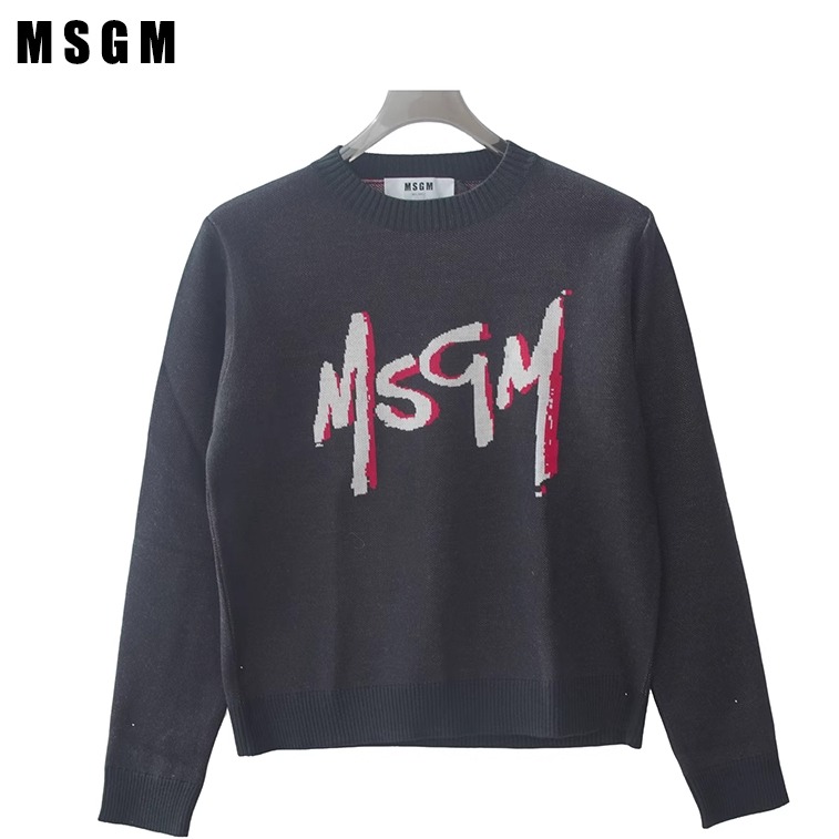 美式复古字母印花圆领长袖T恤