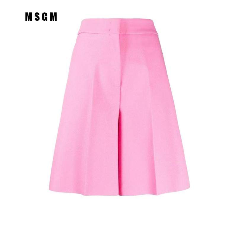 MSGM纯色及膝阔腿西装短裤,女装/女士精品,休闲裤,淘宝优惠券,粉丝福利购,淘宝优惠卷
