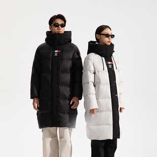 OTB时尚爆款气质长款冬季百搭男女同款羽绒服