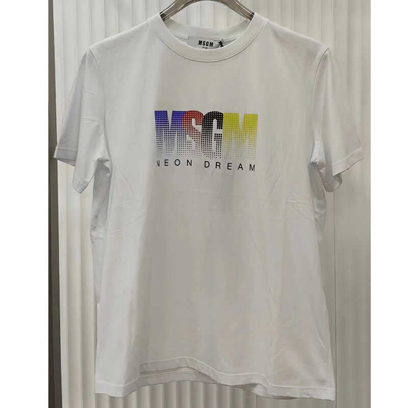 套头MSGM全新未使用圆领短袖T恤