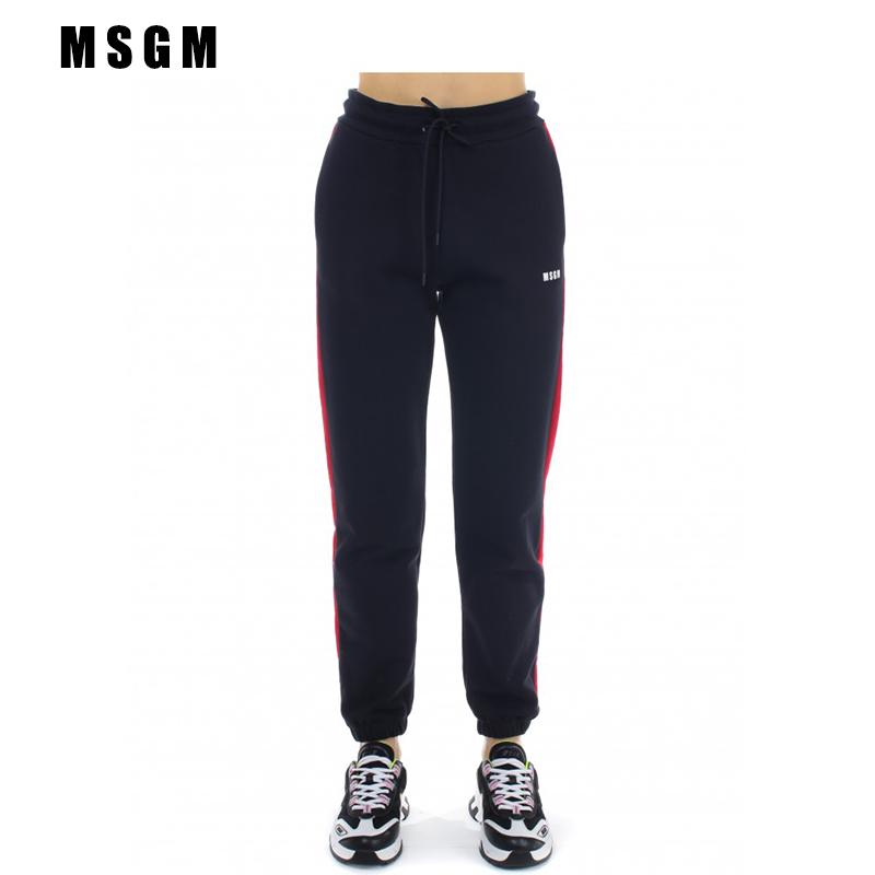 gymna原创复古高腰宽松运动长裤