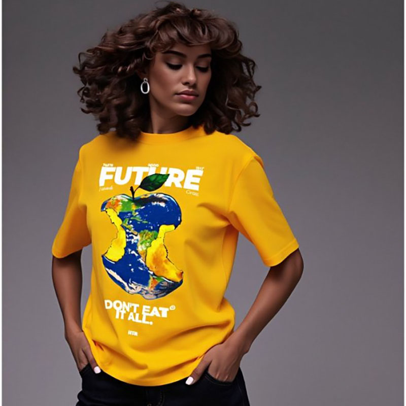 短袖原创设计小众潮牌情侣t恤