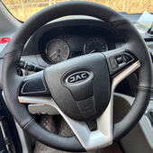 M5方向盘套真皮iev5和悦把套专用手缝全包款 江淮瑞风S3