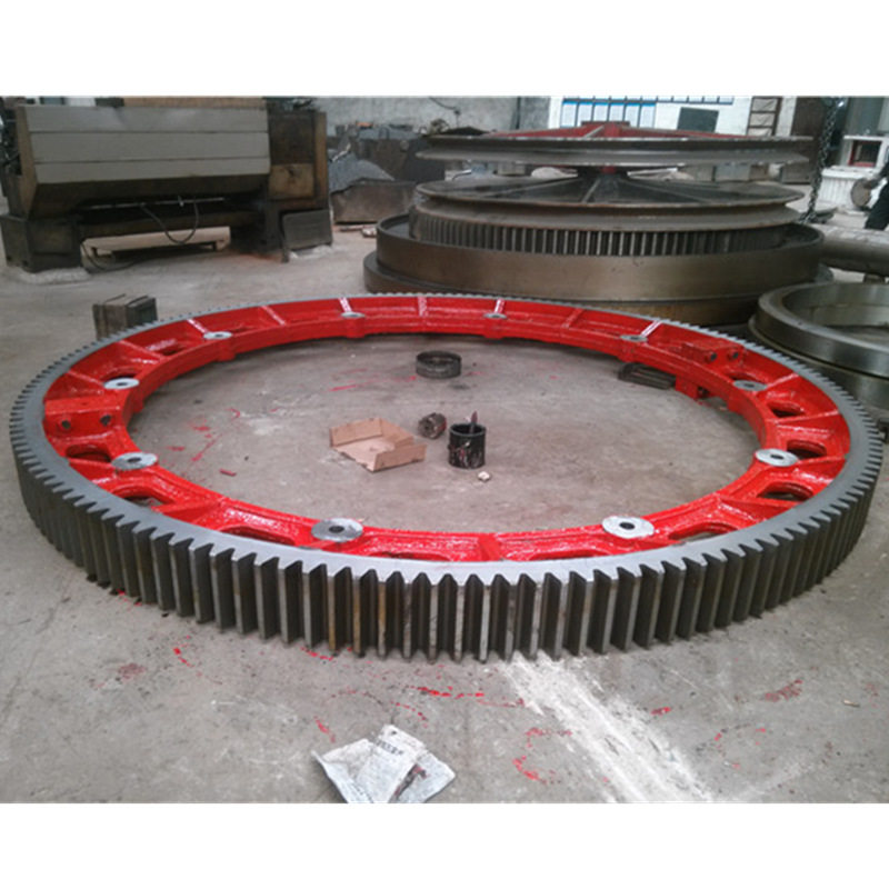 3米外径非标可定型滚筒干燥机大齿轮