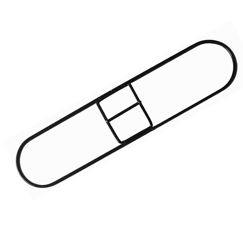 推头 尘推铁架子平板拖把头支架 排拖架拖把配件 45 60 90 110cm