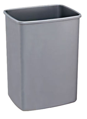 南GPX-92A南方方形塑料单层垃圾桶灰色商用垃圾桶酒店宾馆客房果