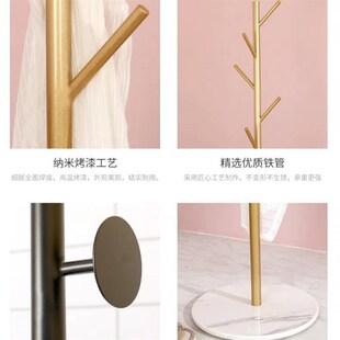 旅馆岩板衣帽架简易晾衣架落地卧室网红简约现代挂包衣服架子家用