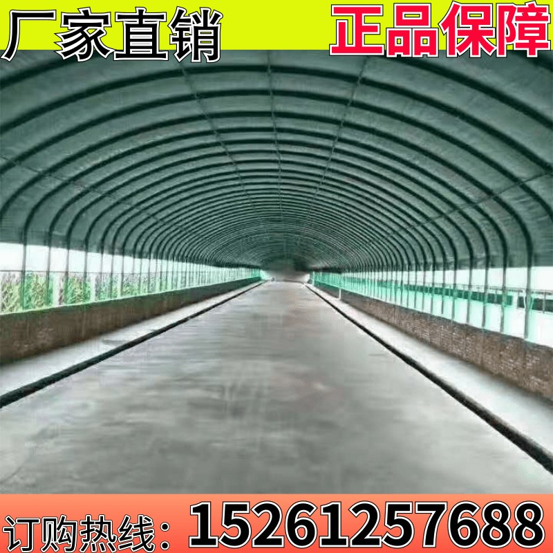 养殖大棚钢管骨架保温猪舍牛棚羊圈养鸡场温室椭圆管大棚设备全套